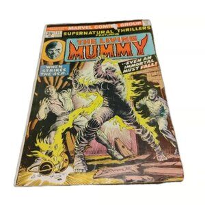 Supernatural Thrillers The Living Mummy #11 Comic (Marvel Comics February 1975)